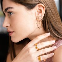 Orecchini Rue des Mille Donna DANCING DROPS in Argento ORZ-014 M5 AU - ORZ-014 M5 AU